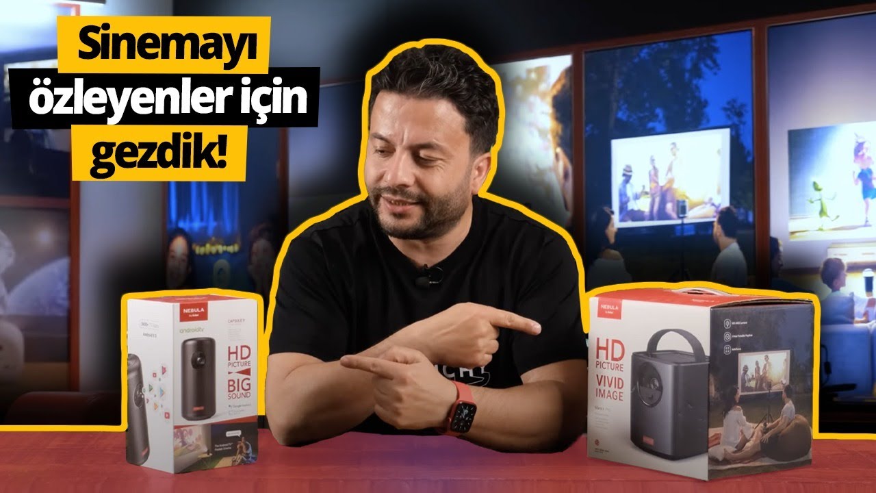 EN İYİ PROJEKSİYON CİHAZI HANGİSİ? (Anker Nebula Deneyim Merkezi turu!)