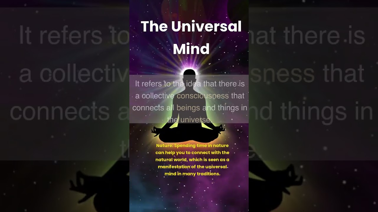 The Universal Mind