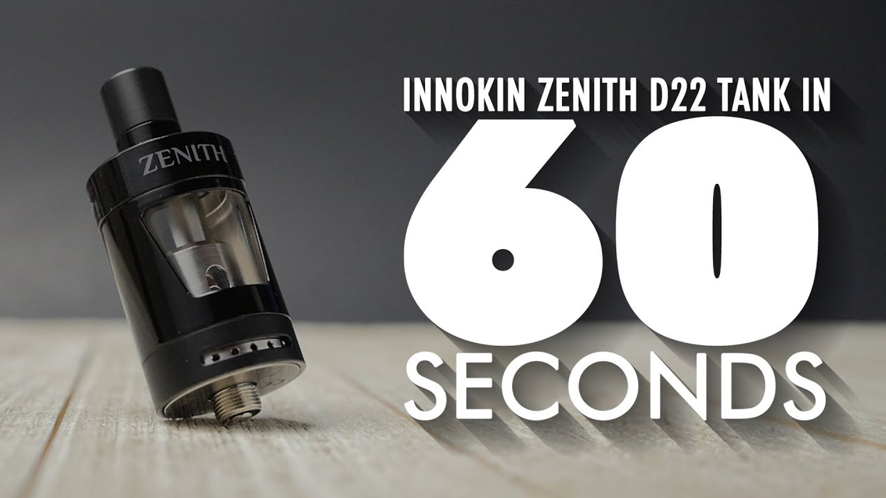 Innokin Zenith D22 Tank Review | in 60 Seconds