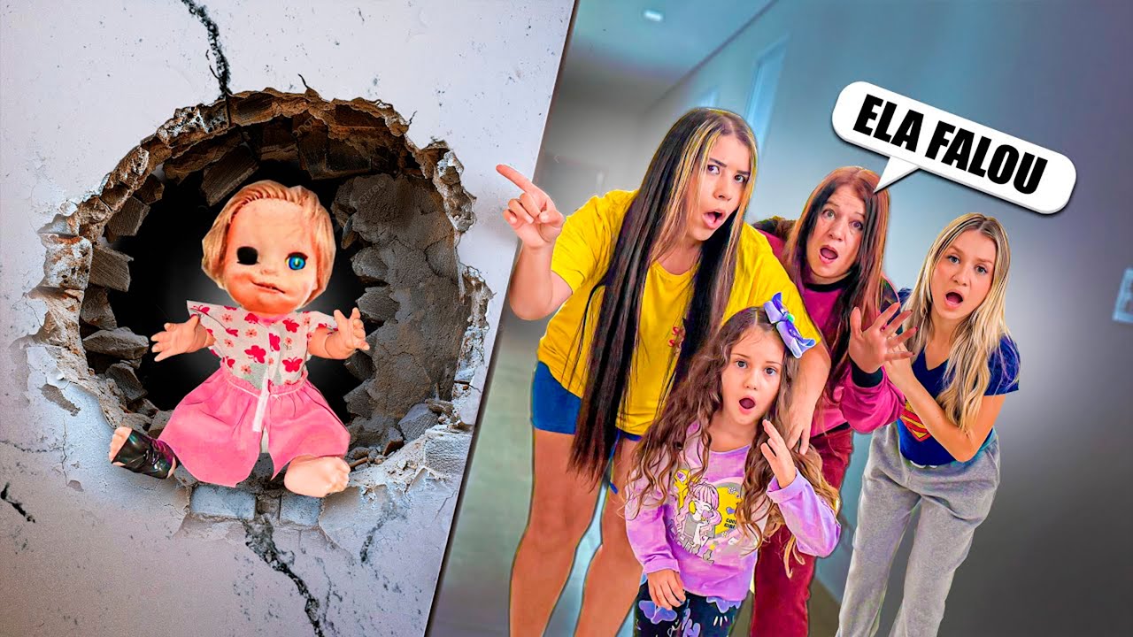 ERA SÓ UM ESCONDE ESCONDE, MAS A BONECA ASSUSTADORA APARECEU!