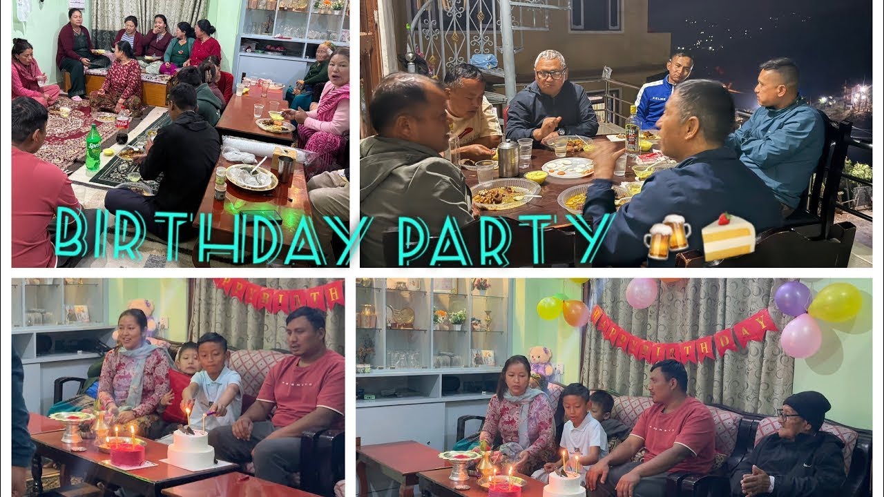 BIRTHDAY CELEBRATION 🎉 🥳//RAMAILO VAYO 🥰 #mychannel #fyp #birthday #family #adayinmylife 