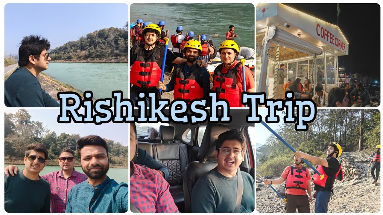 Delhi to Haridwar & Rishikesh in 1 Day 🚗 | Ganga Snan, River Rafting & Best Food Spots 🌊