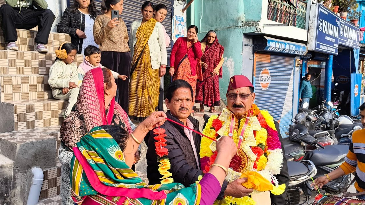 आज गए रिटायरमेंट पार्टी  पे रुद्रप्रयाग