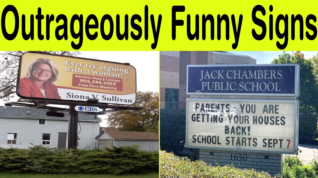 Outrageously Funny Signs That Will Leave You Speechless! || Happy Panda