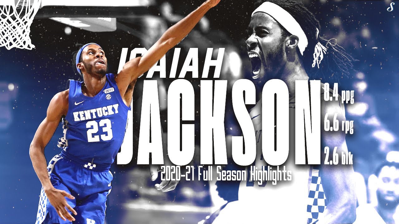 Isaiah Jackson Kentucky 2020-21 Full Season Highlights | 8.4 PPG 6.6 RPG 2.6 BLK #Wizards