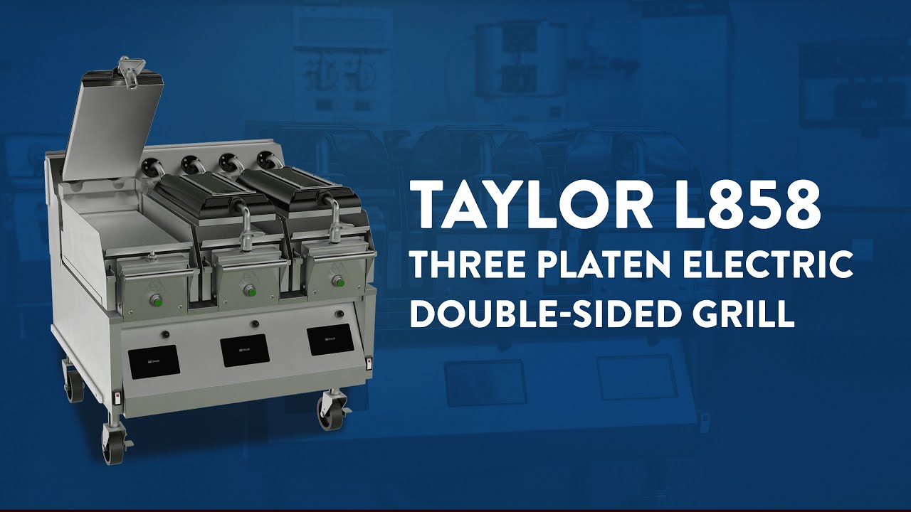 Product Lab: Taylor L858 Electric Two Sided Grill