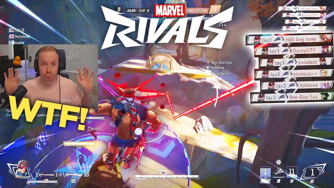 САМЫЕ ПОПУЛЯРНЫЕ клипы Marvel Rivals на Twitch за неделю! #73