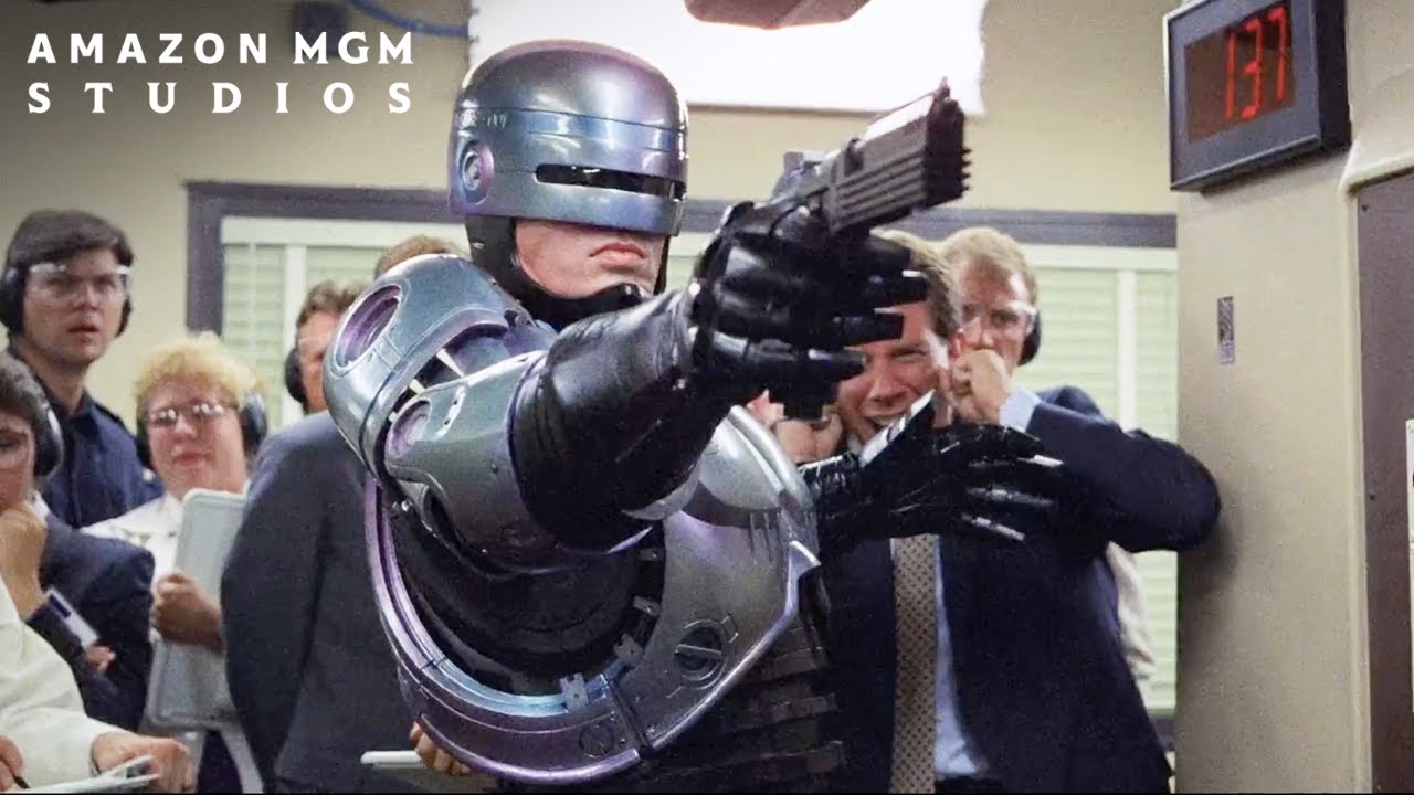 ROBOCOP (1987) | Target Practice Scene | MGM