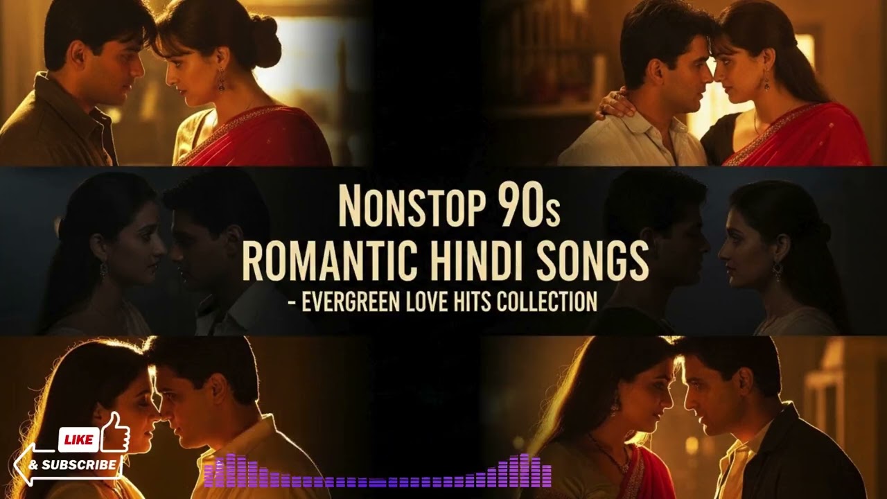 Nonstop 90s Romantic Hindi Songs 💖 Evergreen Love Hits Collection सदाबहार प्रेम गीतों का संग्रह