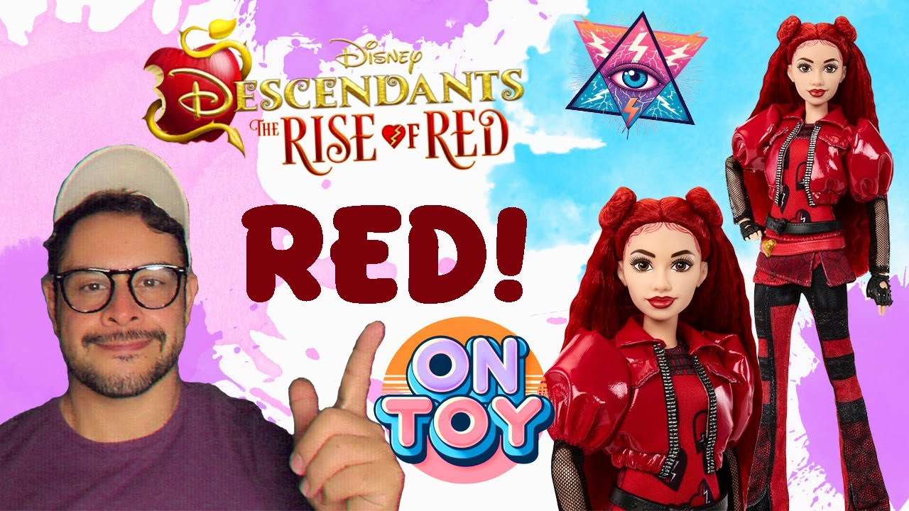 DESCENDIENTES 4! RED! MATTEL LAS MEJORO? VALEN LA PENA? #DESCENDANTS4 #DOLL