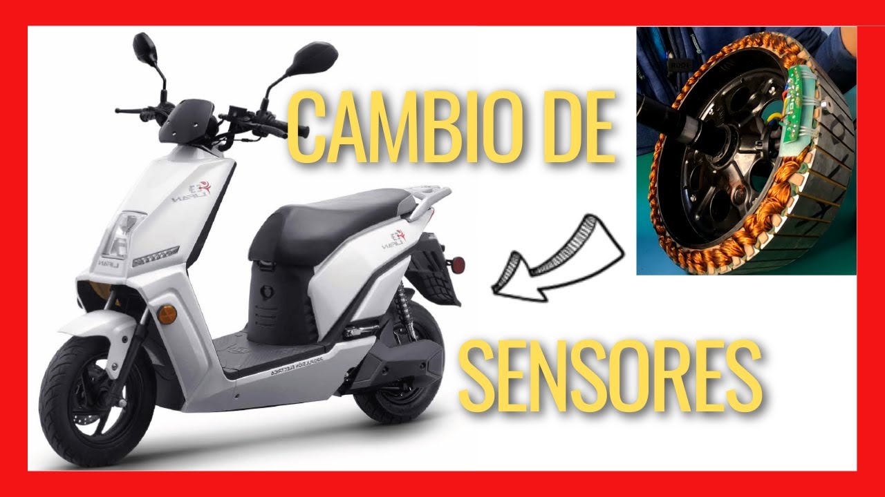cambio de SENSORES HALL de moto electrica Lifan E3