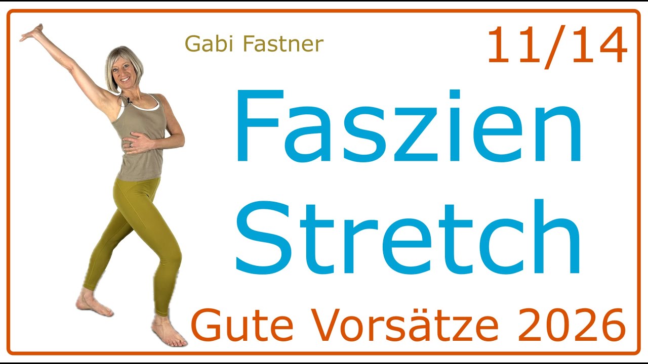 11/14 🆕 32 min. Faszien Stretch | faszial bewegen und dehnen, aktive Regeneration, ohne Geräte