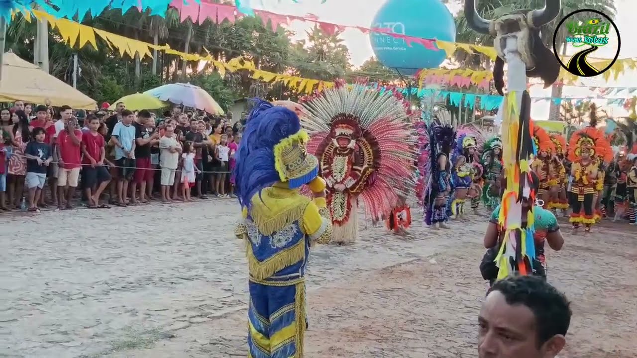 MORTE DO BUMBA-MEU-BOI NOVO FAZENDINHA 2025 NO BAIRRO DE ILHA GRANDE DE SANTA ISABEL EM PARNAÍBA PI