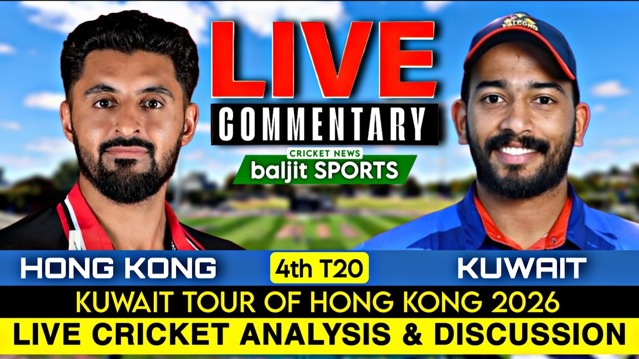 🔴 Match 04 | Hong Kong vs Kuwait Live | Hk vs Kuw | Score Commentary