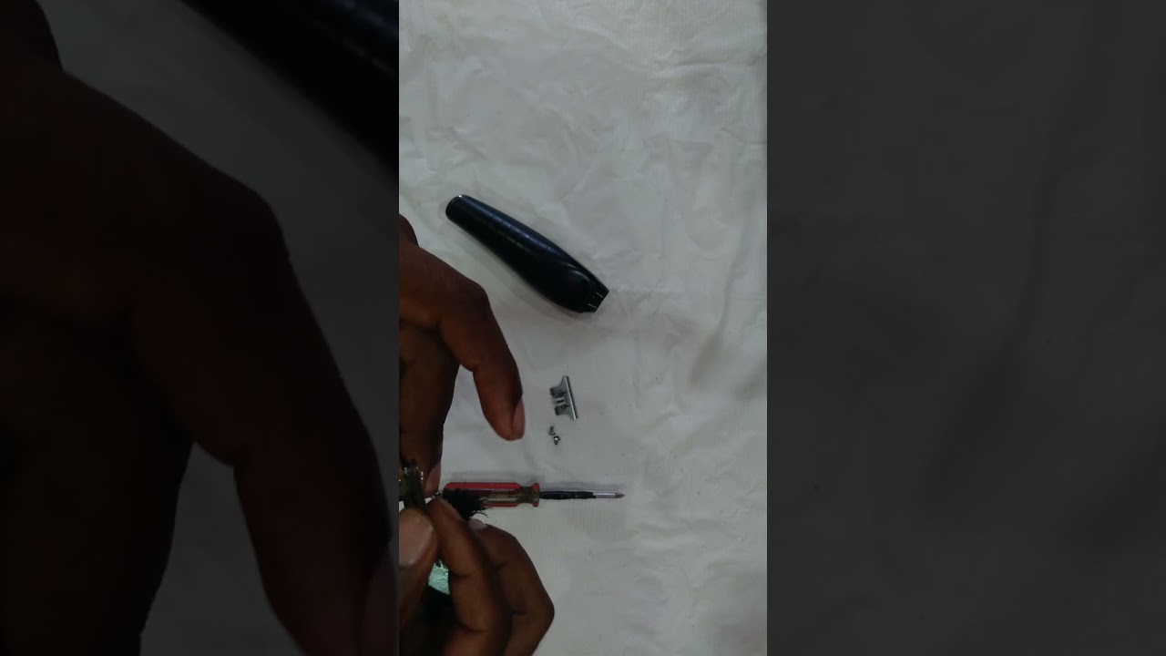 Hair timmer repair VGR V-030 hair timmer service VGR V-030 hair timmer blade replace Hair cutter