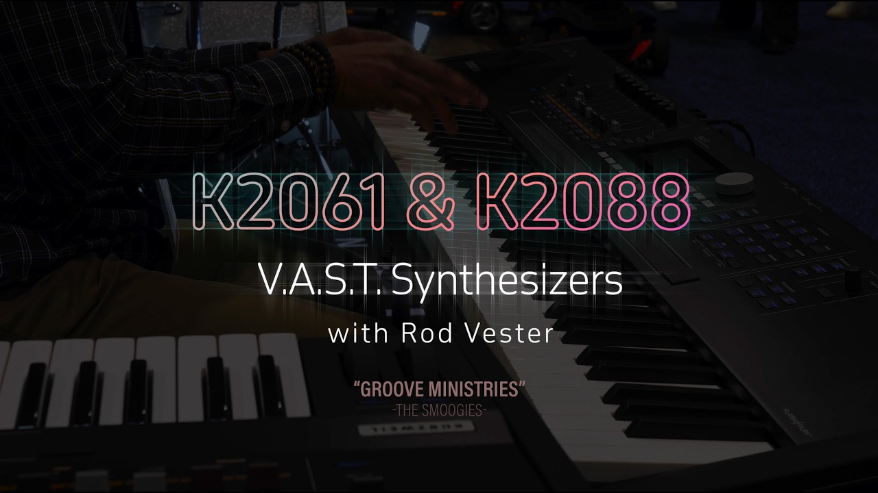 Kurzweil NAMM 2026 - Artist Rod Vester / Groove Ministries