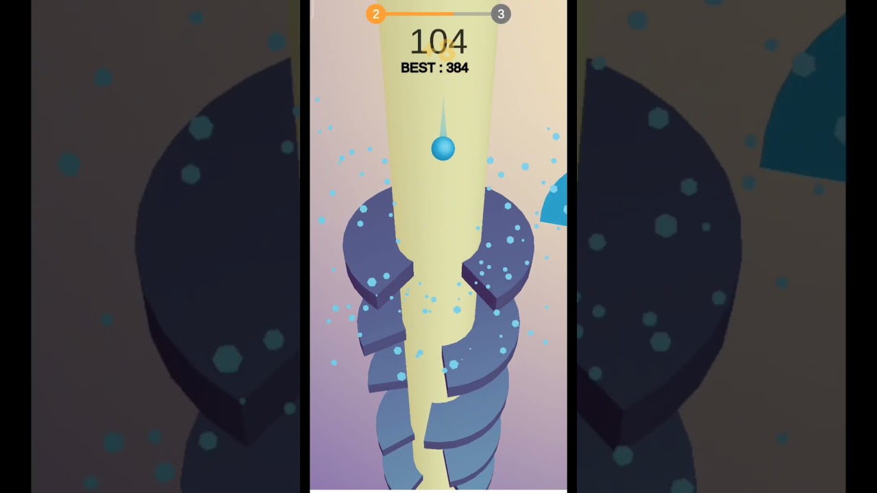 Helix Jump Gameplay #Shorts  #helixjumpgameplay