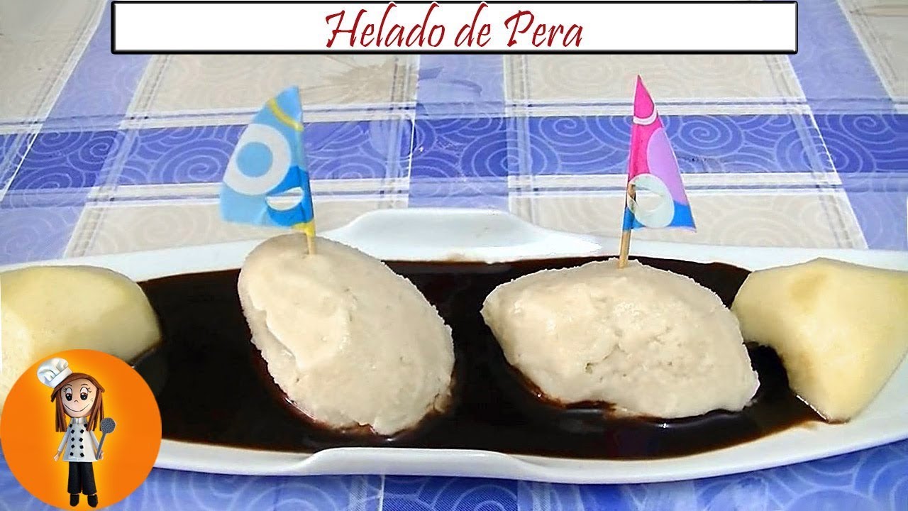 Helado de Pera | Receta de Cocina en Familia