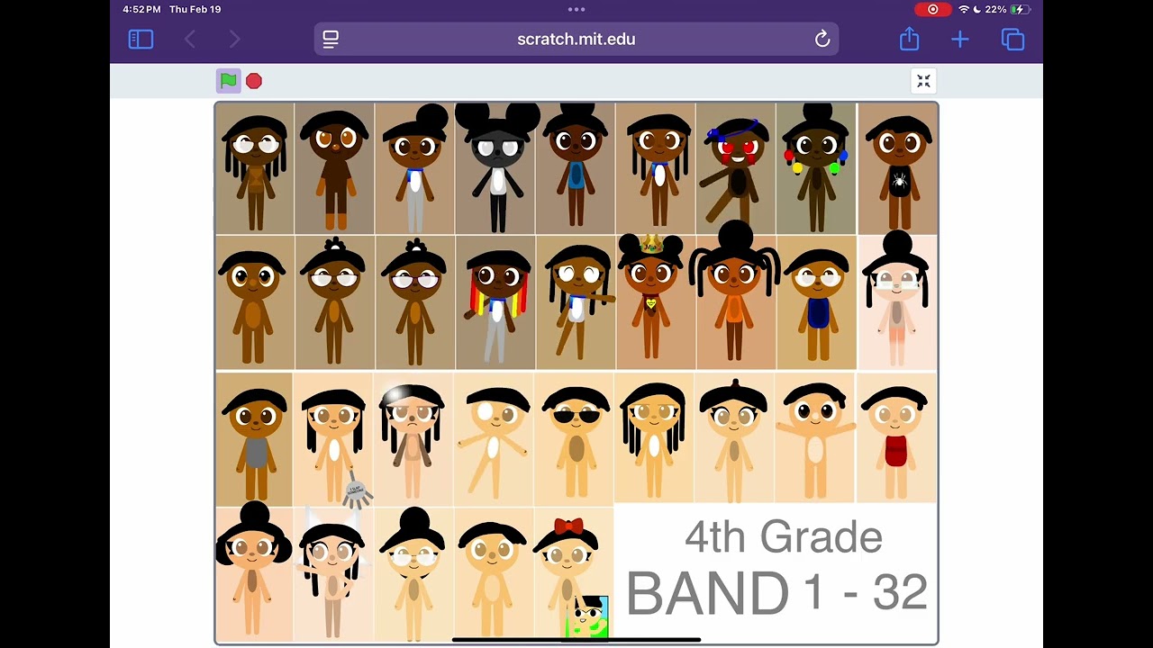4th Grade Band 1 - 32 (Addison - Taylor) Brown Eyed 4th Graders Tracks from @RoyaTheMainChannelRTMC