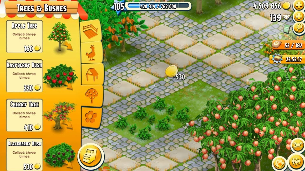 Hay Day Level 105 Update 51