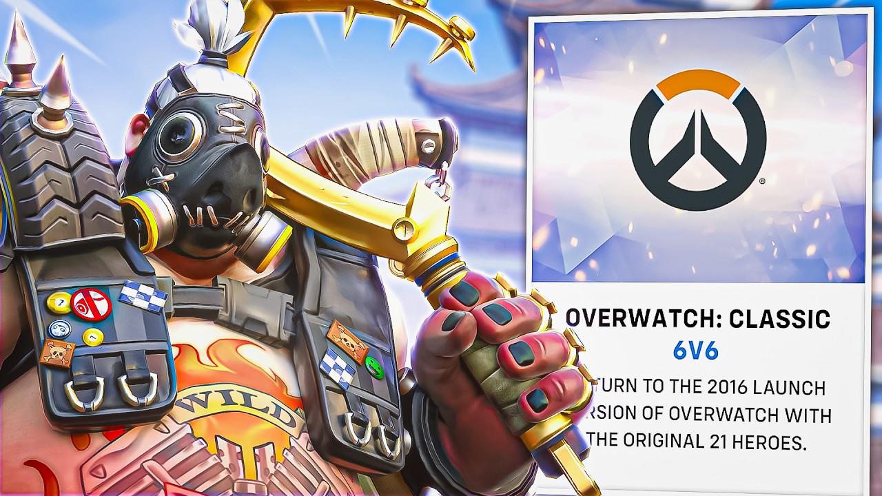 THEY BROUGHT BACK HOOK 1.0!!! | Overwatch Classic