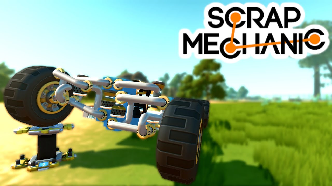 НОВАЯ ПОДВЕСКА!!! (Scrap Mechanic)