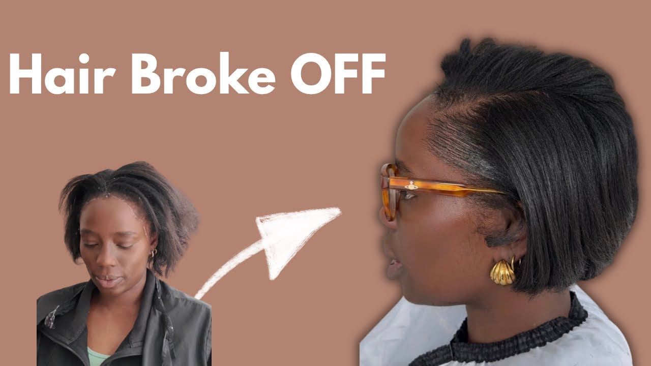 Her Hair Broke After Pregnancy, So we Start Again!