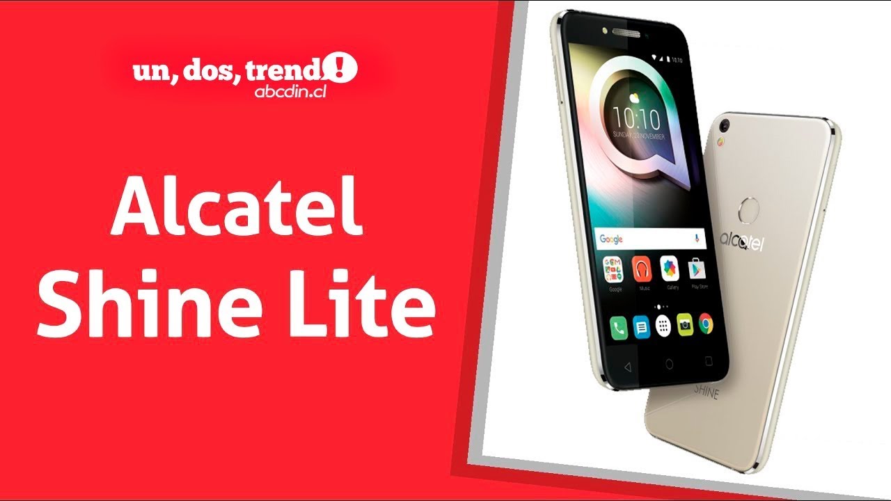 Alcatel Shine Lite - Review en Espa&ntilde;ol