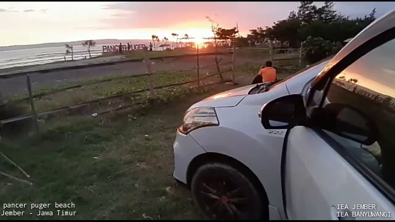 SUNSET pantai pancer puger JEMBER JAWA TIMUR