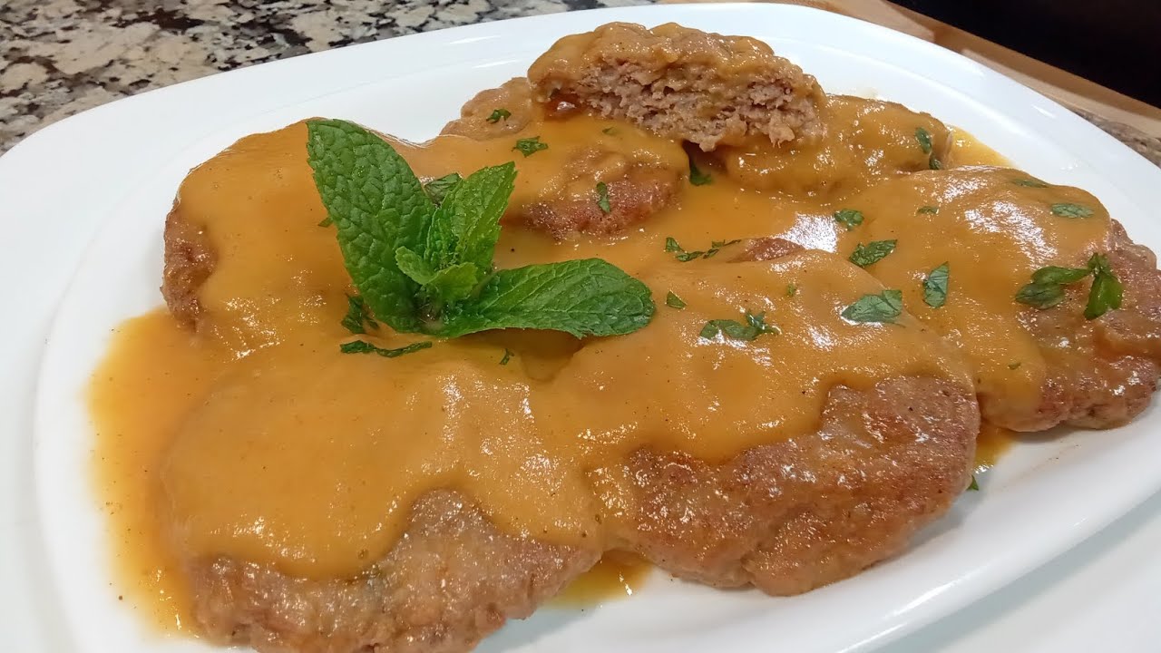 Como hacer unos DELICIOSOS FILETES RUSOS con una salsa ESPECTACULAR es una receta que te encantará