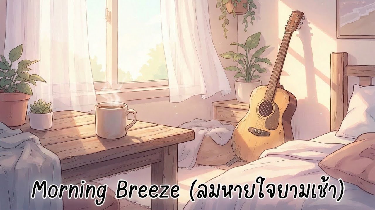 Morning Breeze (ลมหายใจยามเช้า) เพลงฟังสบาย ปลุกพลังก่อนเริ่มงาน | CatDailyFlowMusic[Official Audio]
