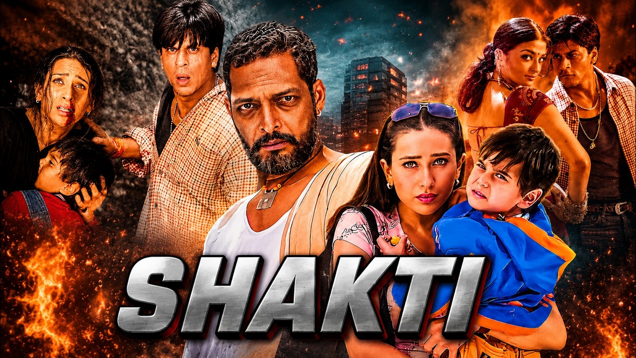 Shakti: The Power (4K) Full Movie | Shah Rukh Khan, Nana Patekar, Karisma Kapoor, Sanjay Kapoor