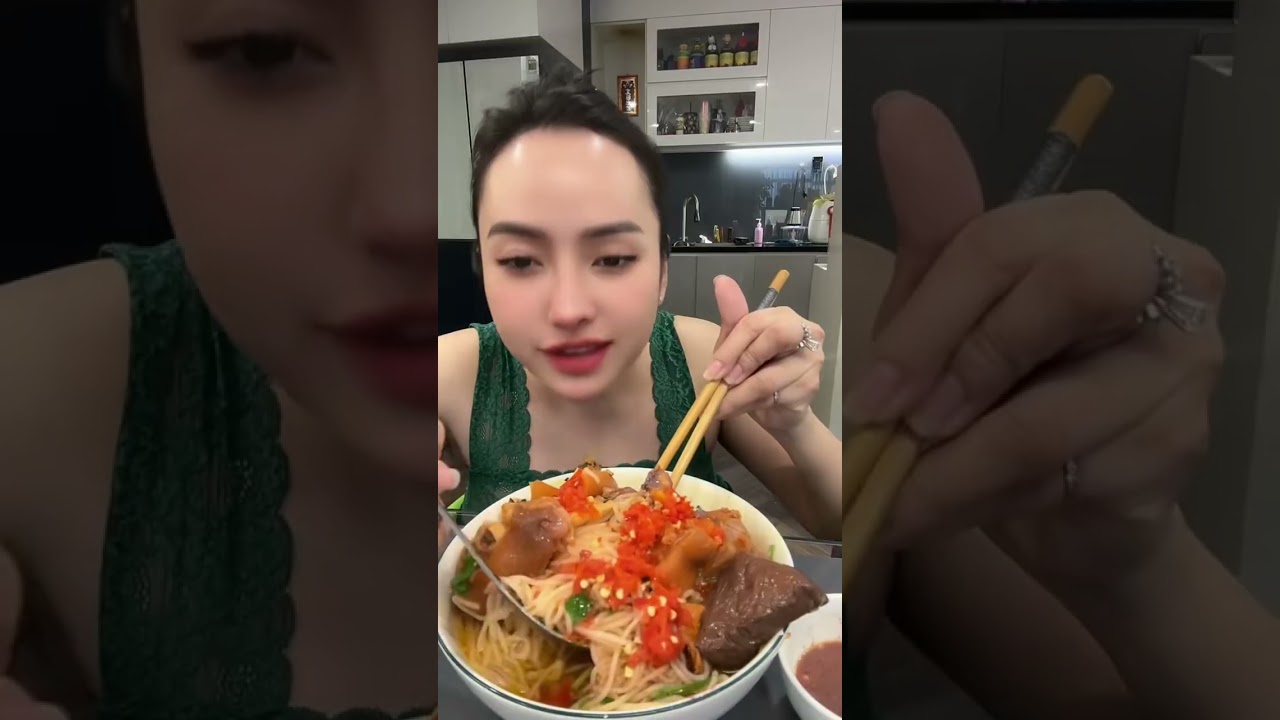 Mời mọi người Mukbang Bún Riêu Giò Heo, Bún Mắm Hải Sản, Bún Mắm Miền Tây với em nghen