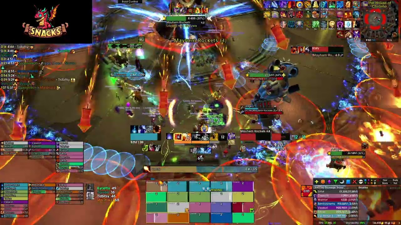 Snacks vs Mythic Chrome King Gallywix (Fire Mage POV)