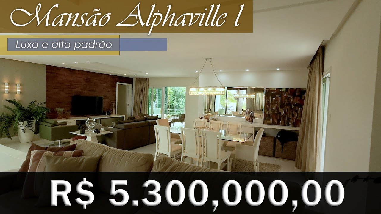 Casa à venda em Alphaville I, Salvador - BA