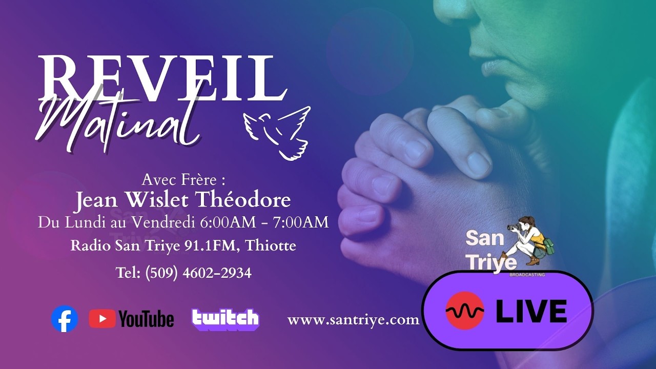 Reveil Matinal | Fr. Jean - Wislet Theodore | Mercredi 25 Fevrier 2026