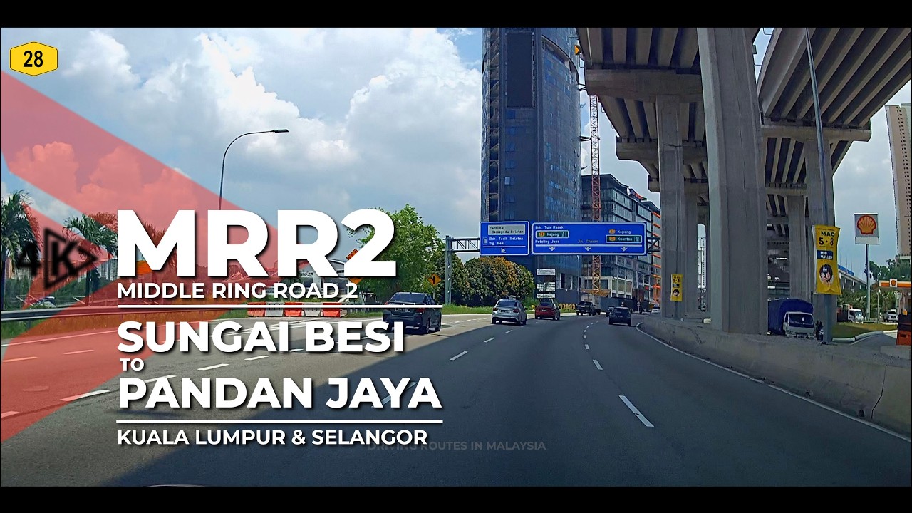 [4K] FT28 | MRR2 (Middle Ring Road 2) - Sungai Besi to Pandan Jaya (Part 1/4)