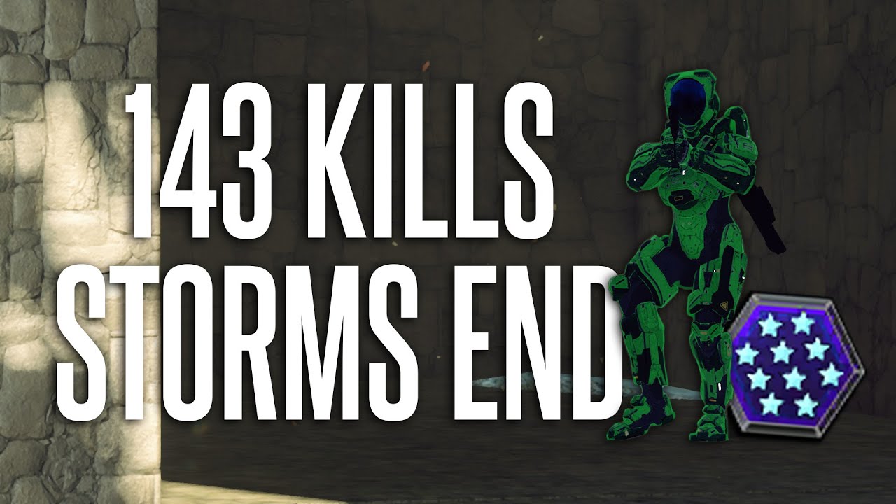 Storms End Record | 143 Kills Solo, 5 Killionaires | Halo 5 Infection