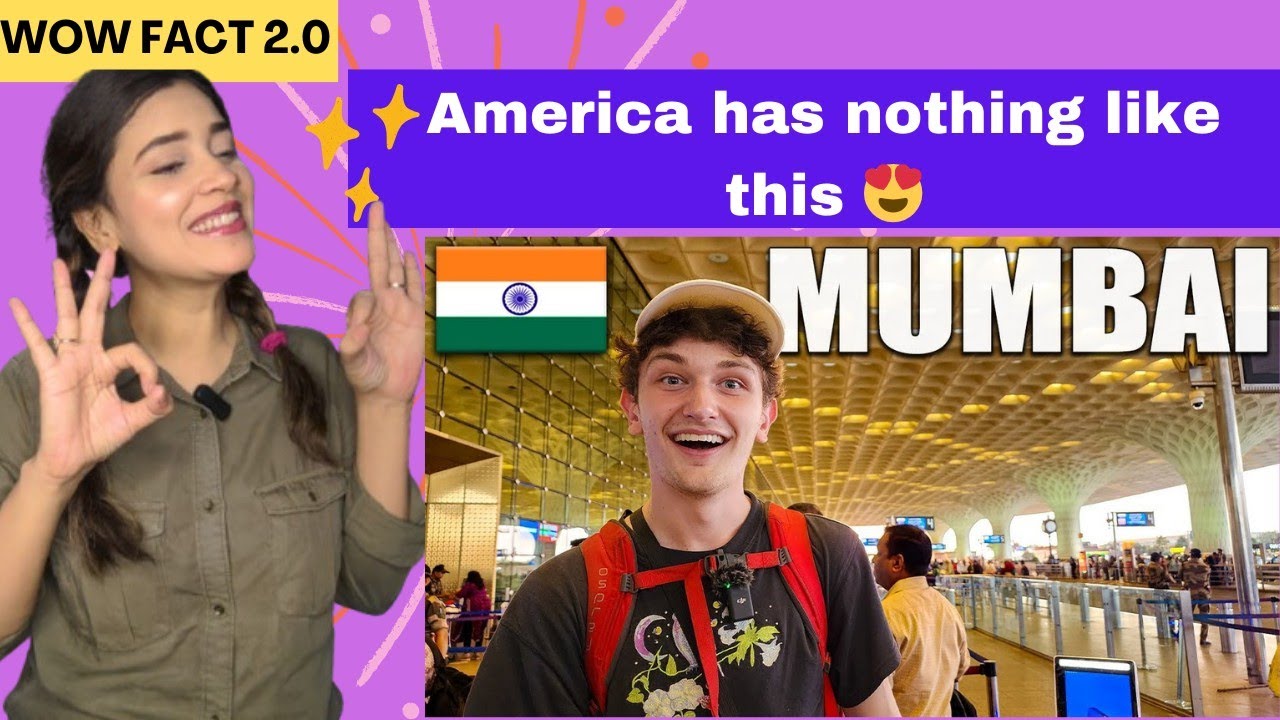 Международный аэропорт Мумбаи — это ШОК!! (В Америке ничего подобного нет) 🇮🇳