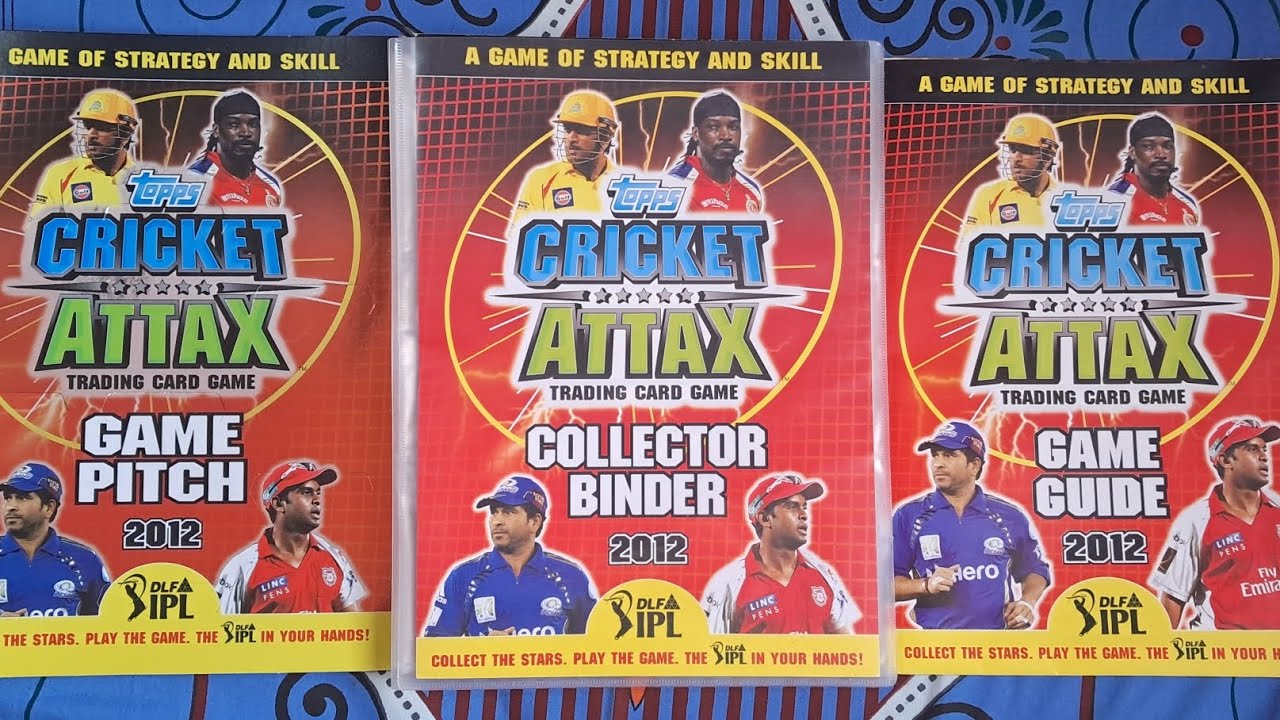 Cricket Attax 2012 &ndash; IPL Edition | COMPLETE SET 🔥