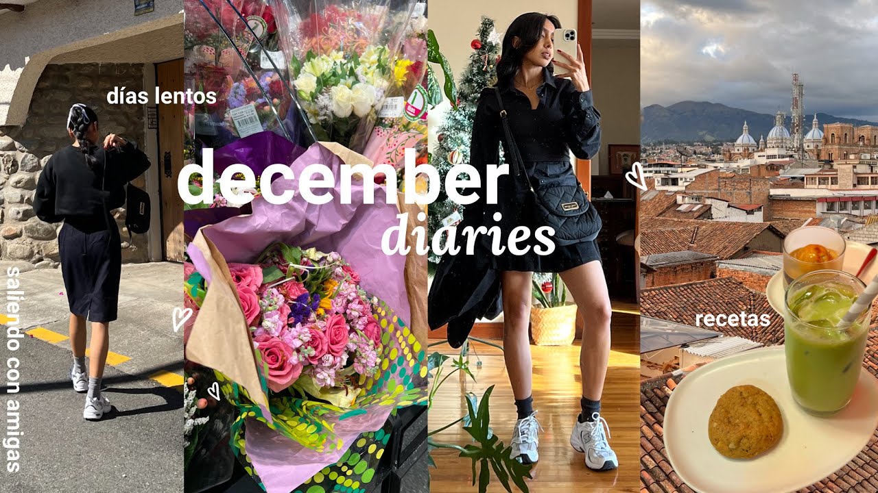 una semana de diciembre conmigo #1 🍒 | recetas veganas, citas con amigas, días tranquilos en casa