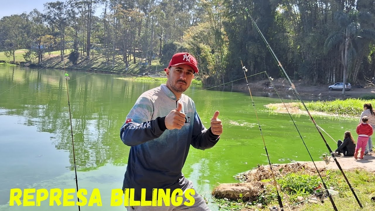 PESCARIA NA REPRESA BILLINGS #carpas