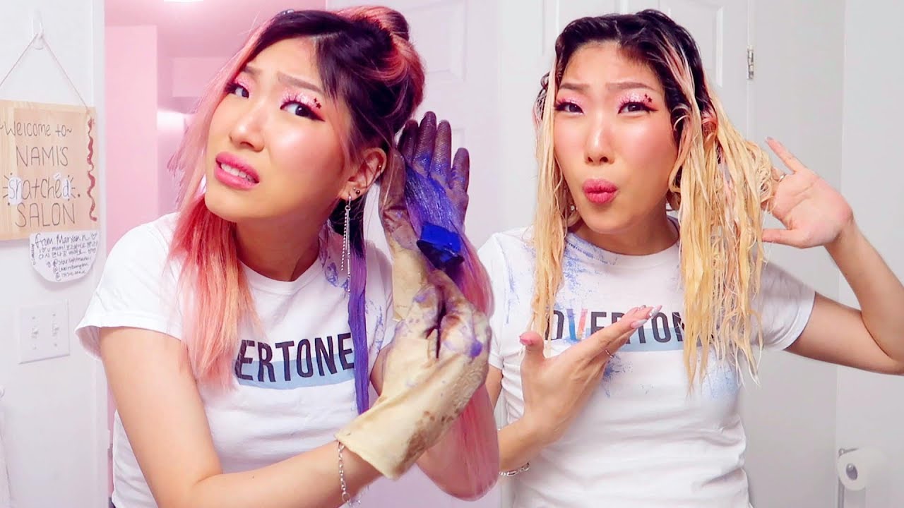 following my subscriber's hair color removal advice (OMG IT WORKED IN 1 SHOT) - no bleach!