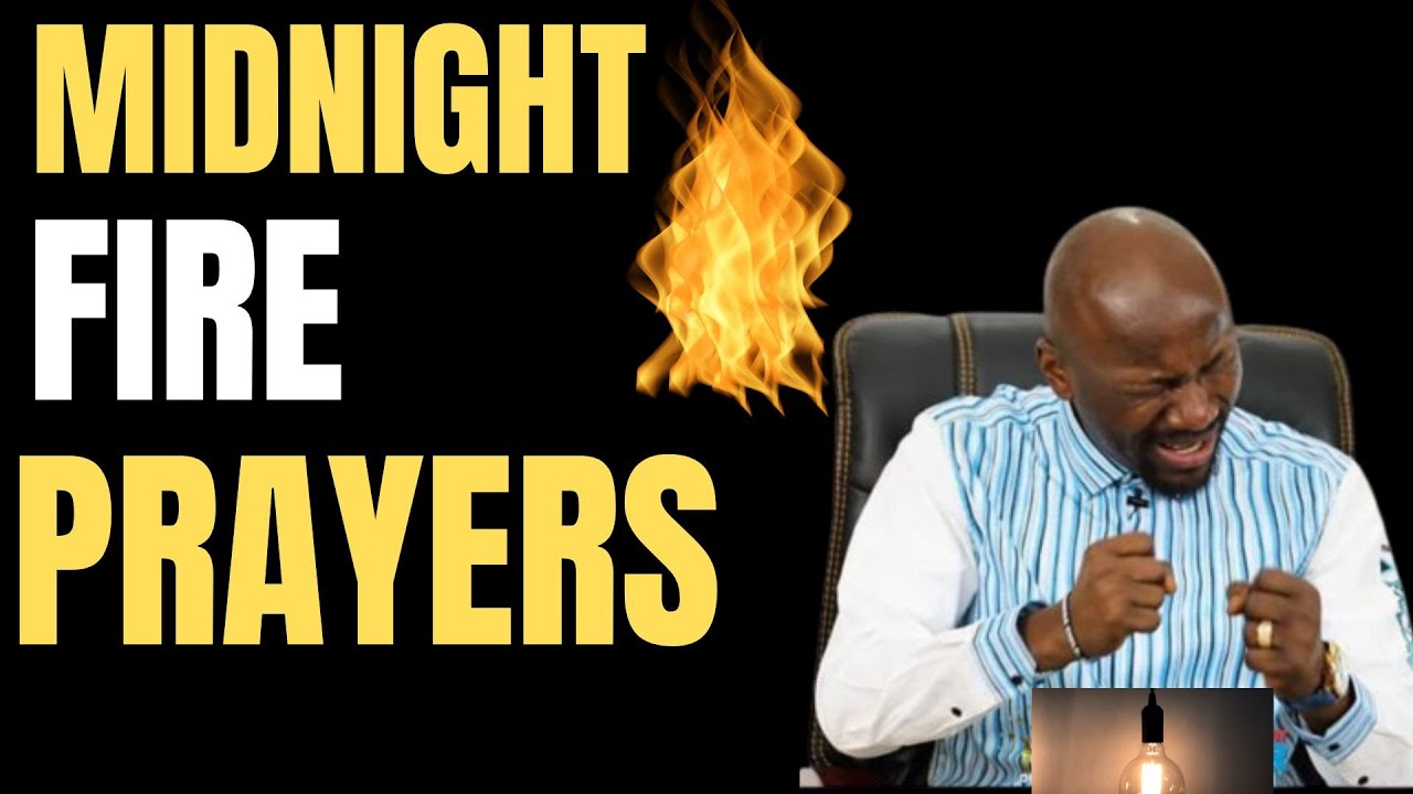 Midnight Fire Prayers for favour and Blessings with Apostle Johnson Suleman prayer points