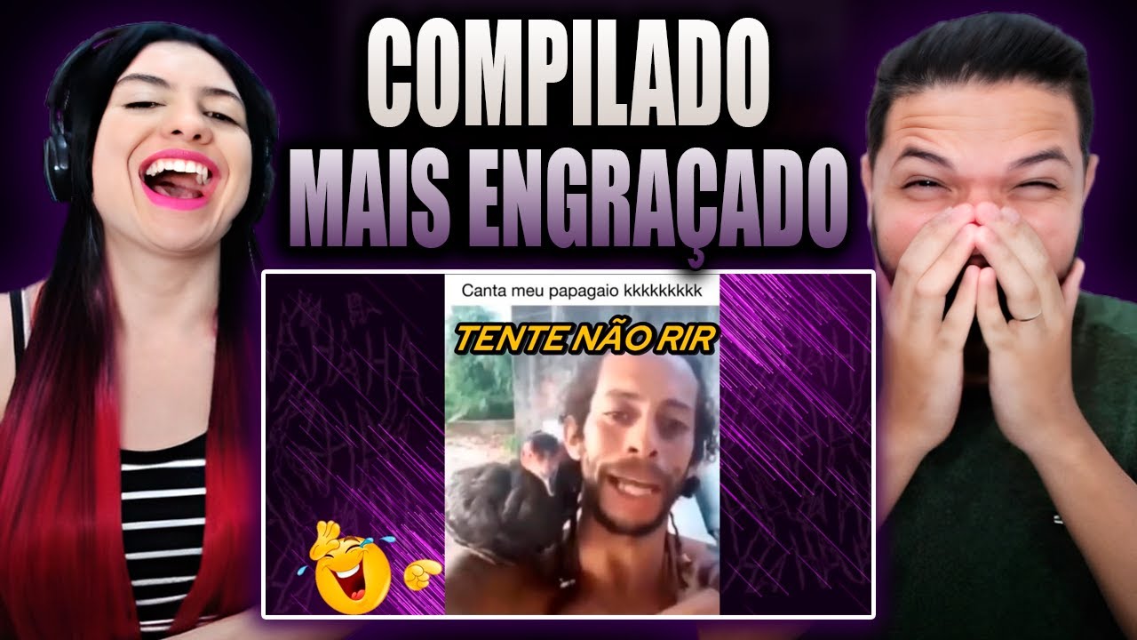 Tente não rir T01 EP44 |compilado de m£mes | Meow m£mes (REACT)