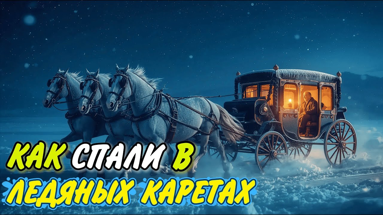 Зимние путешествия 200 лет назад.🌛Лекция для сна