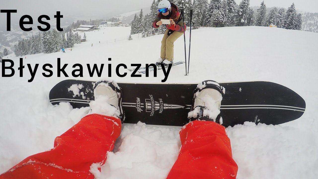 Deska snowbordowa Pathron Missile. Pure freeride. Test