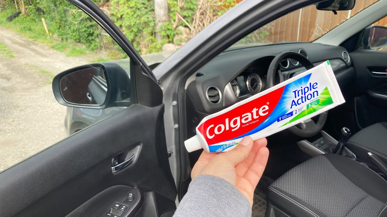 Always Keep Toothpaste in Your Car. Genius Life Hack 💥