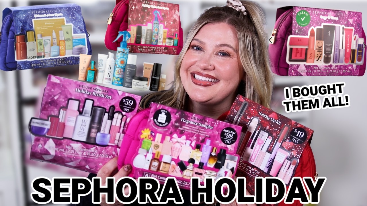 ПРАЗДНИЧНЫЕ НАБОРЫ SEPHORA FAVORITES 2026! Полный обзор всех 6 праздничных наборов!