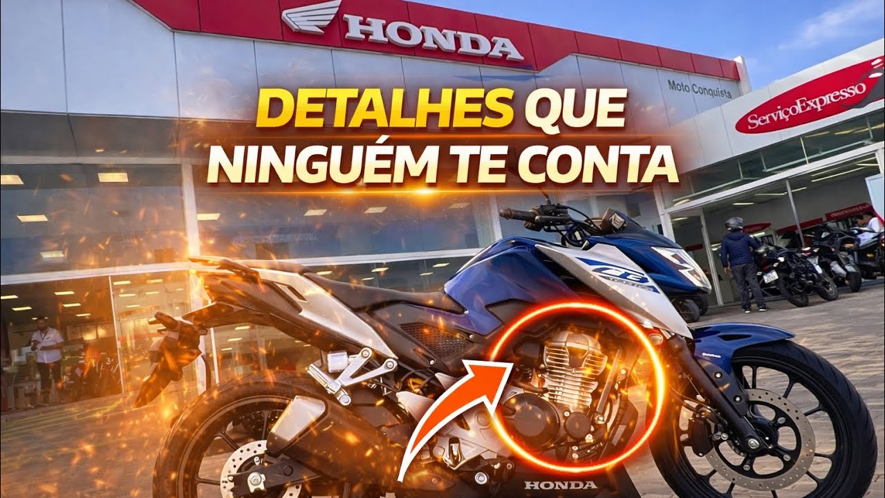 CB300F TWISTER ABS: Detalhes que quase ninguém percebe nessa moto!